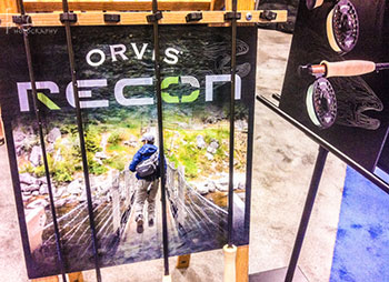 Talk of the show… the Orvis Recon makes its official entrance into the world in January, but industry folks got a sneak peek at IFTD. Suffice to say, the reception was warm.
