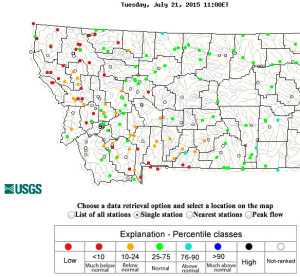 Montana River Restriction Update 21 July