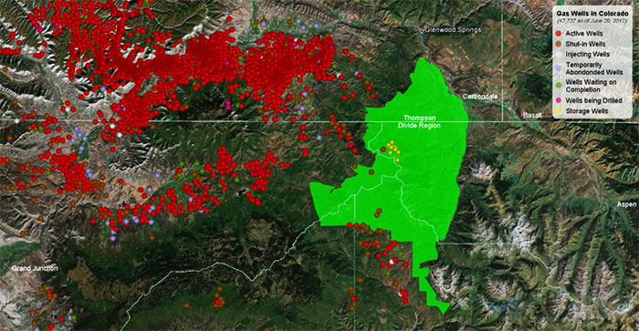 ThompsonDivideGasWellMap